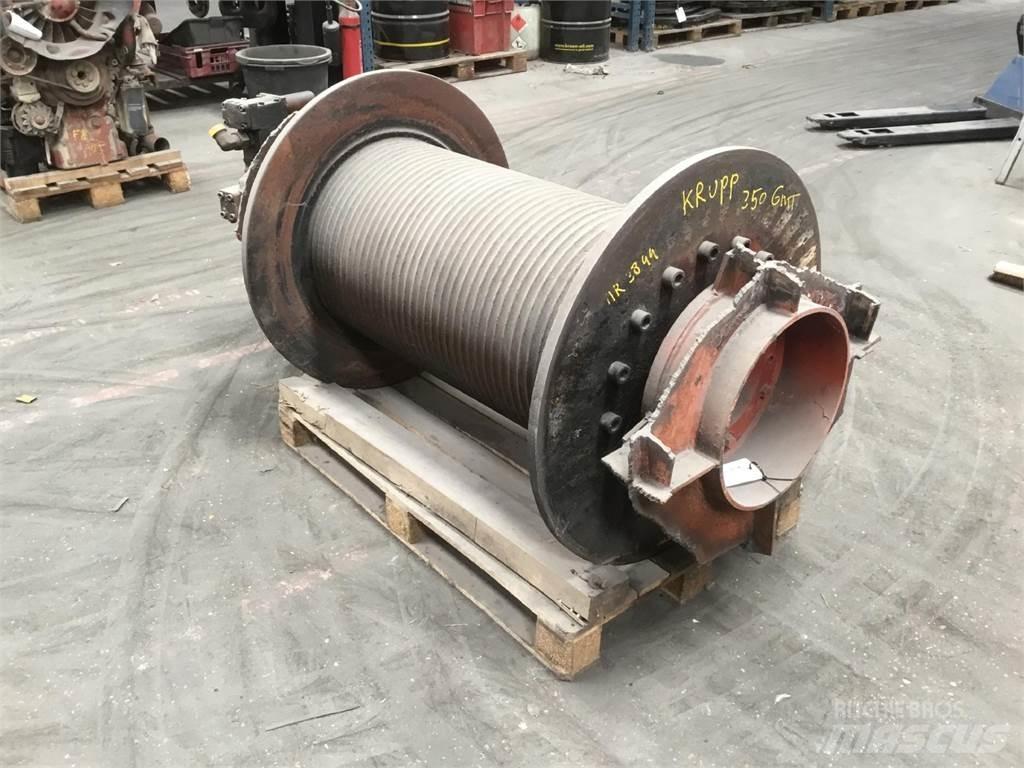 Krupp KMK 8350 winch Части и оборудване за кранове
