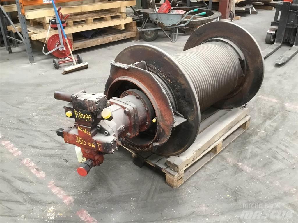 Krupp KMK 8350 winch Части и оборудване за кранове
