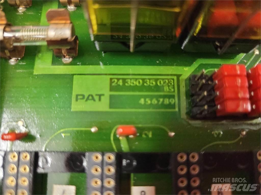  PAT motherboard 018 Части и оборудване за кранове
