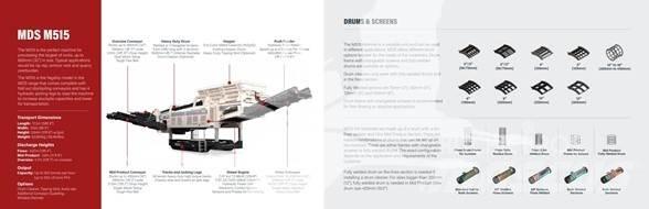 MDS M515 Пресяващи и Сортиращи