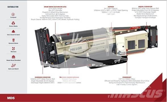 MDS M616R Пресяващи и Сортиращи