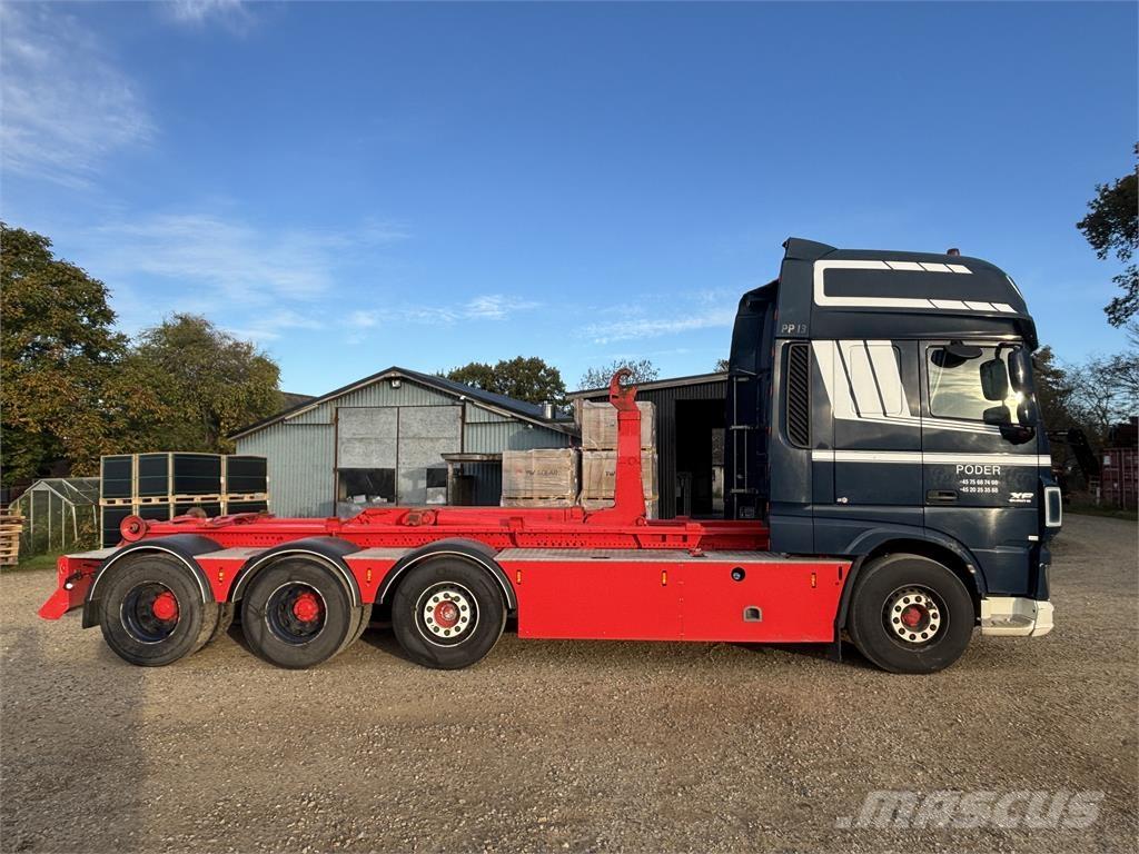 DAF XF 510 FAK 8X2 Камиони с кран с кука