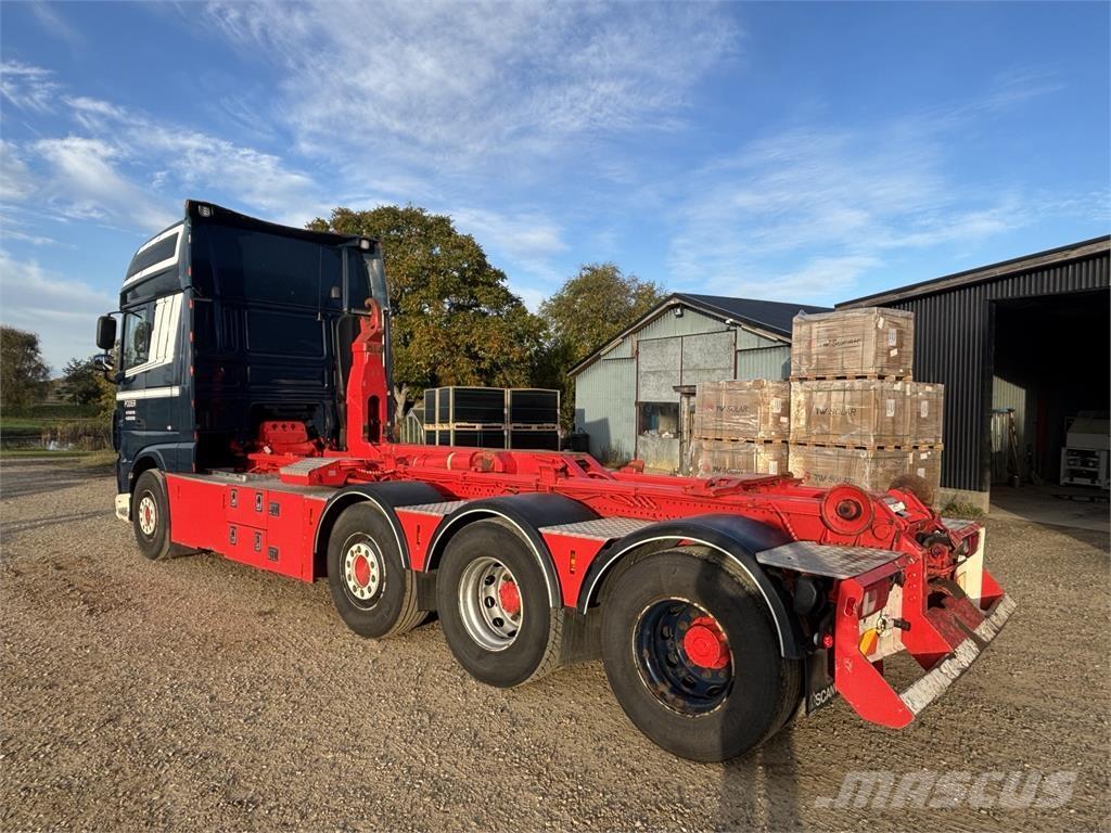 DAF XF 510 FAK 8X2 Камиони с кран с кука