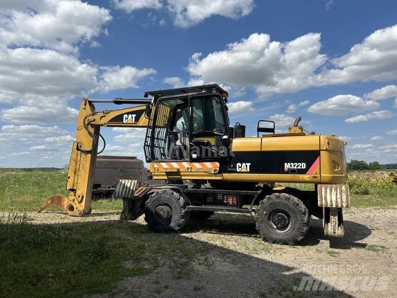 CAT M322D VAH Колесни екскаватори
