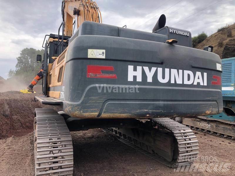 Hyundai HX520L Верижен екскаватор