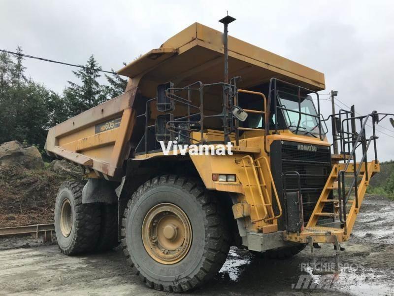 Komatsu HD605-7 Твърди самосвали
