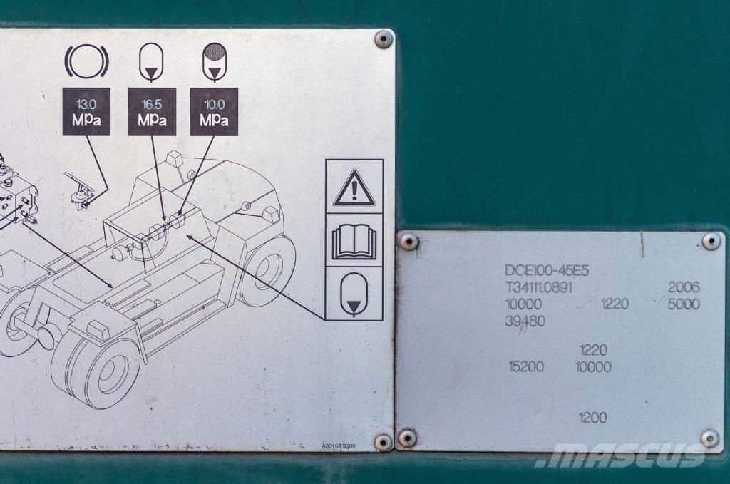 Kalmar DCE100-45E5 Кари товарачи на контейнери
