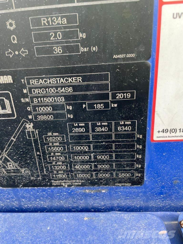 Kalmar DRG100-54S6 Кари повдигачи на контейнери