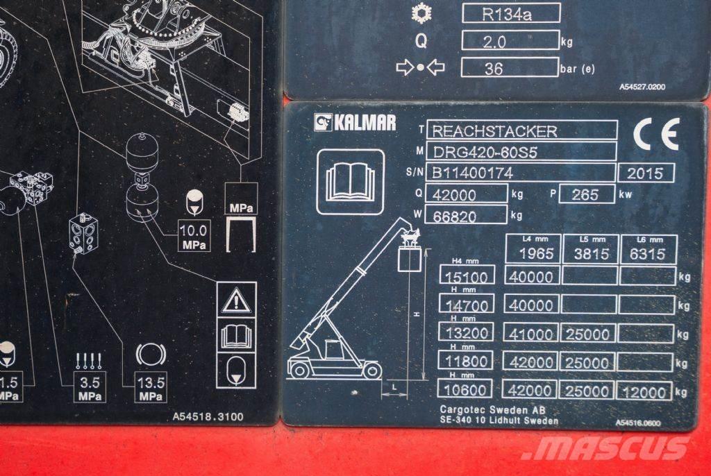 Kalmar DRG420-60S5 Кари повдигачи на контейнери