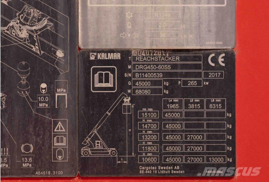 Kalmar DRG450-60S5 Кари повдигачи на контейнери