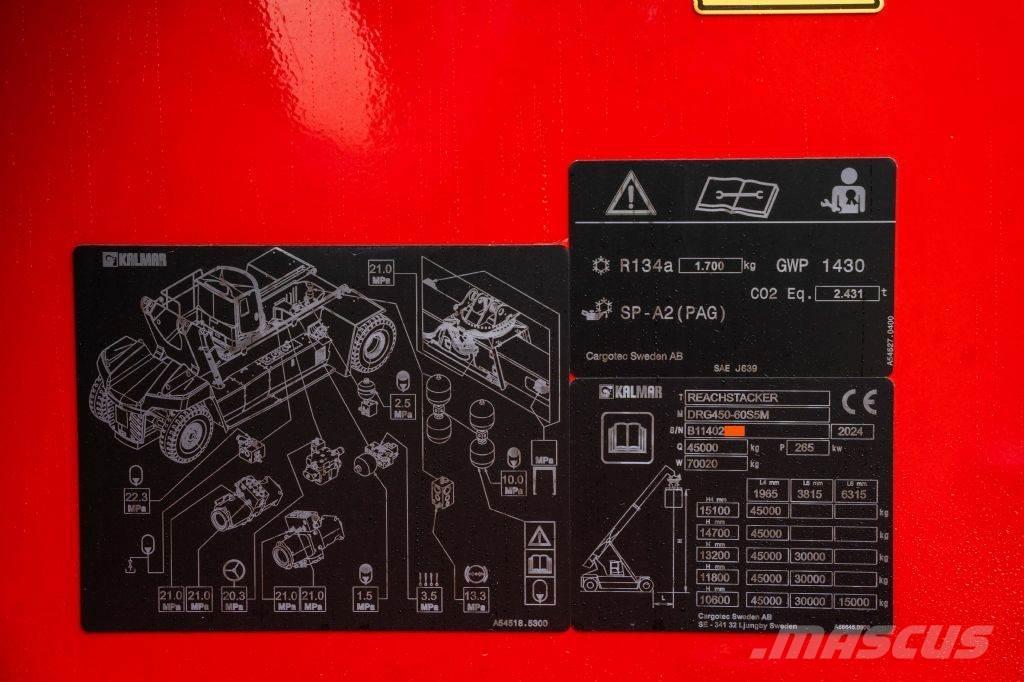 Kalmar DRG450-60S5M Кари повдигачи на контейнери