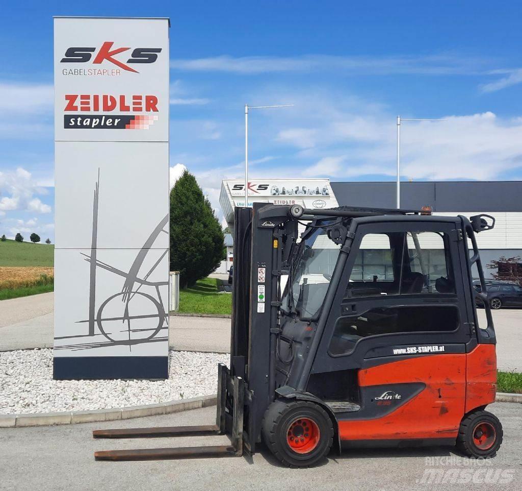 Linde E35HL-01 Електрически вилични кари-повдигачи