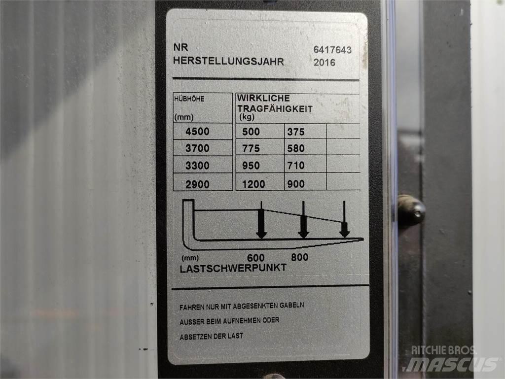 BT SWE120 Колички високоповдигачи с теглич