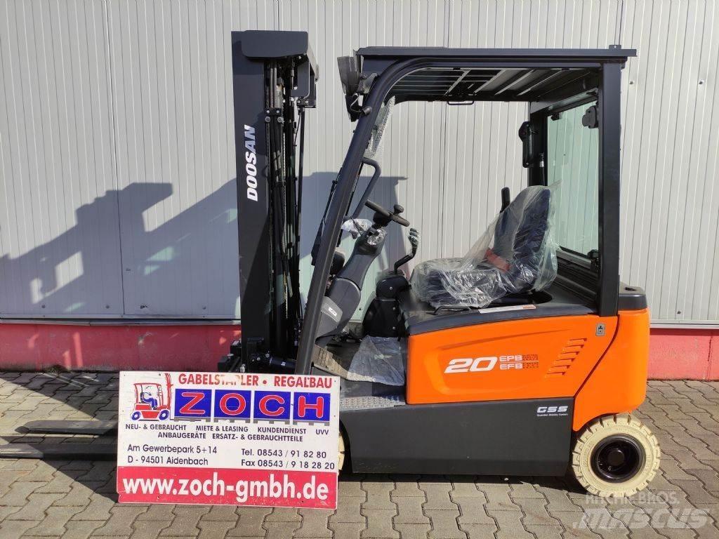 Doosan B20X-7 (Plus) Електрически вилични кари-повдигачи
