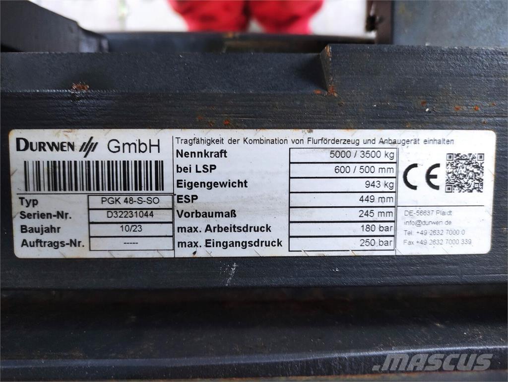 Durwen PGK48-S-SO Вилки