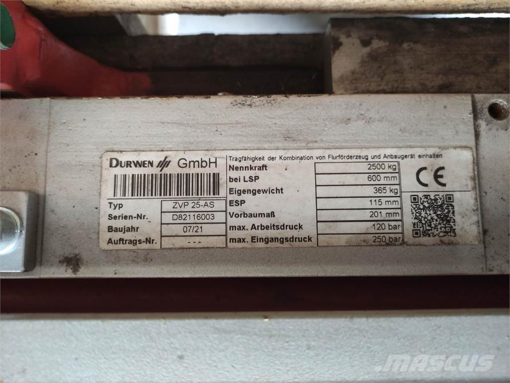 Durwen ZVP25-AS Стяги за бали