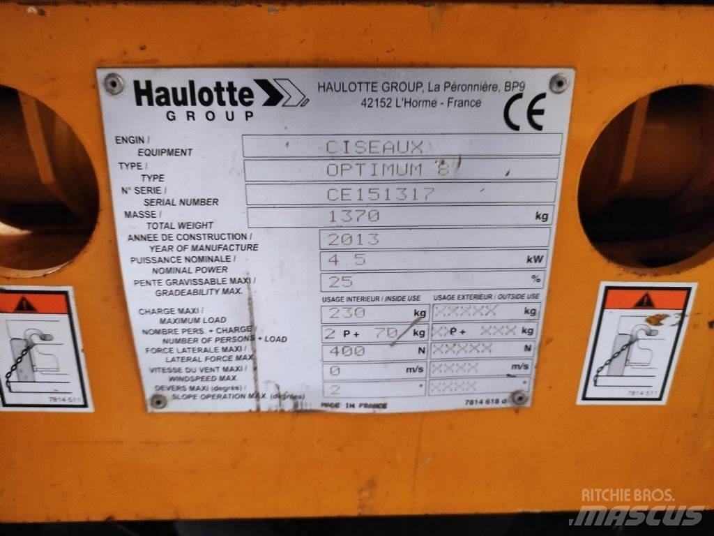 Haulotte OPTIMMM8 Ножични работни платформи