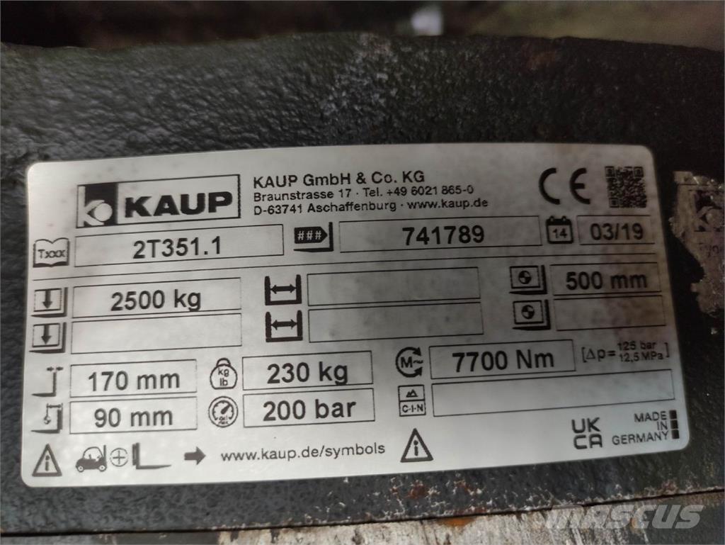 Kaup 2T351.1 Обработка на материали - други