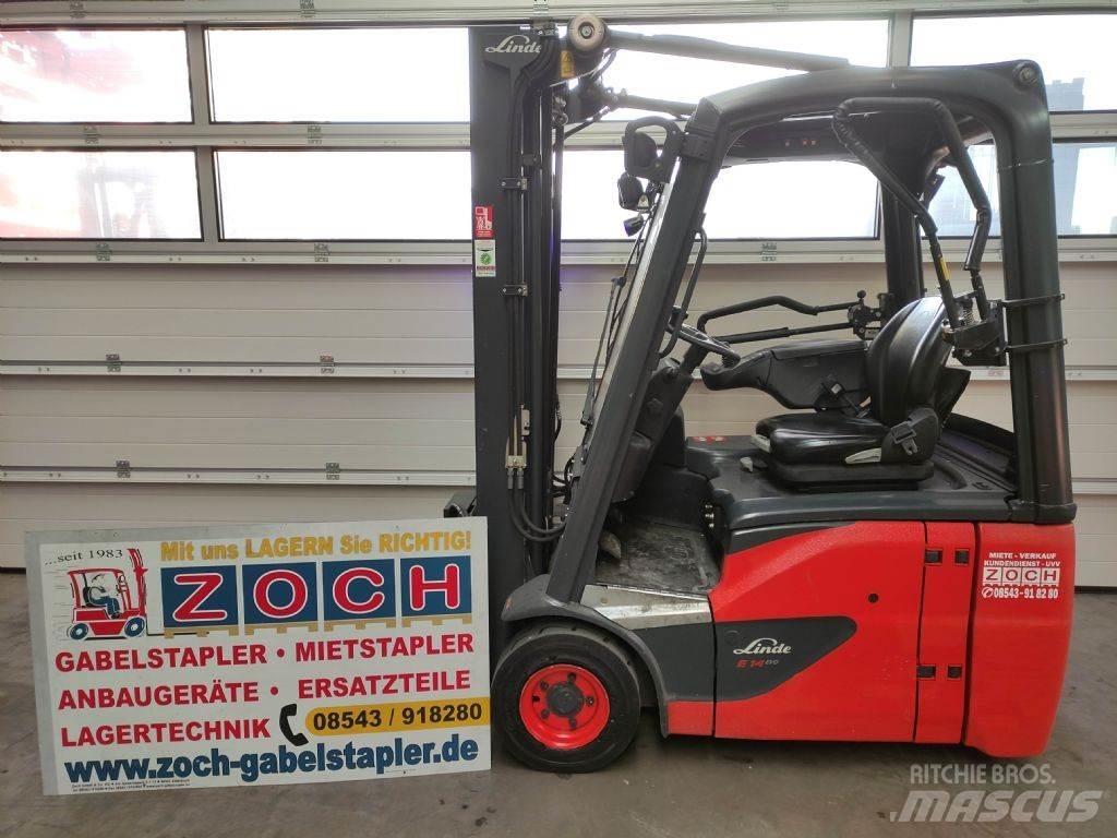 Linde E14-02-386 Електрически вилични кари-повдигачи