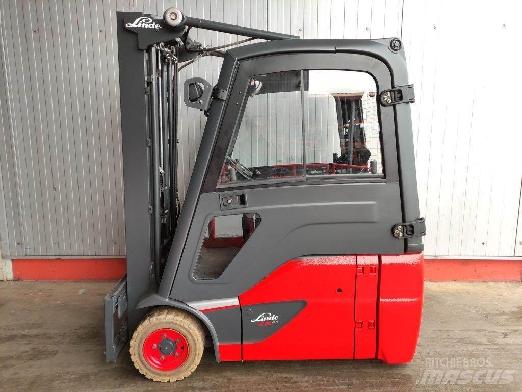 Linde E16-02-386 Електрически вилични кари-повдигачи