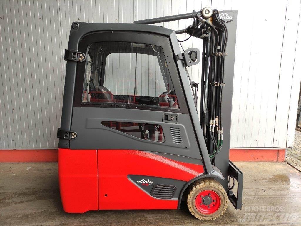 Linde E16-02-386 Електрически вилични кари-повдигачи