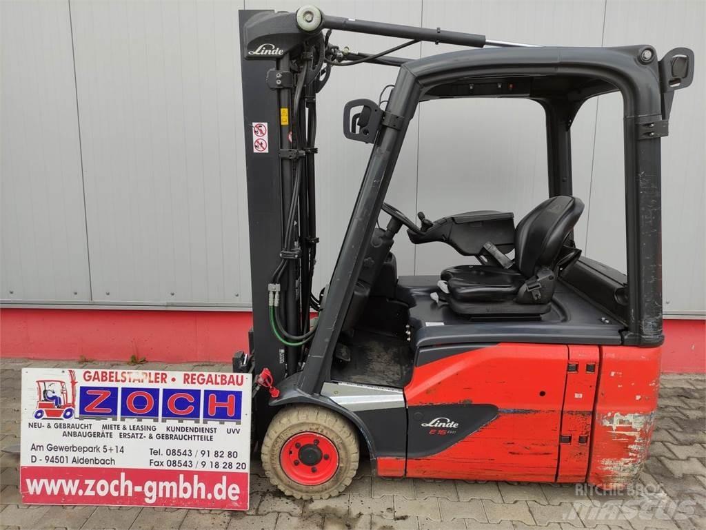Linde E16-02-386-EVO Електрически вилични кари-повдигачи