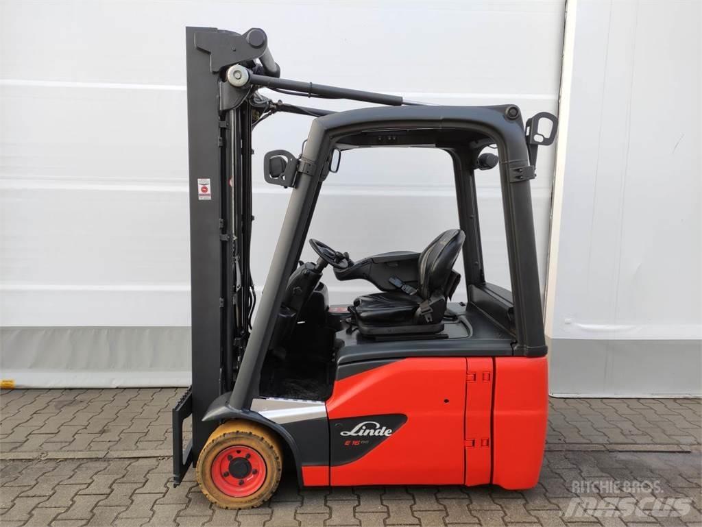 Linde E16-02-386-EVO Електрически вилични кари-повдигачи