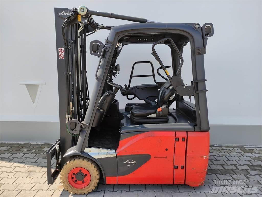 Linde E16-02/386 EVO Електрически вилични кари-повдигачи