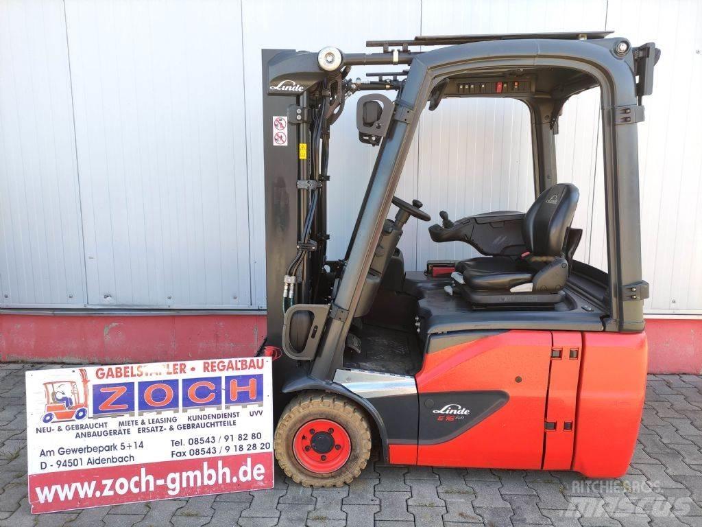 Linde E16C-02-386 EVO Електрически вилични кари-повдигачи