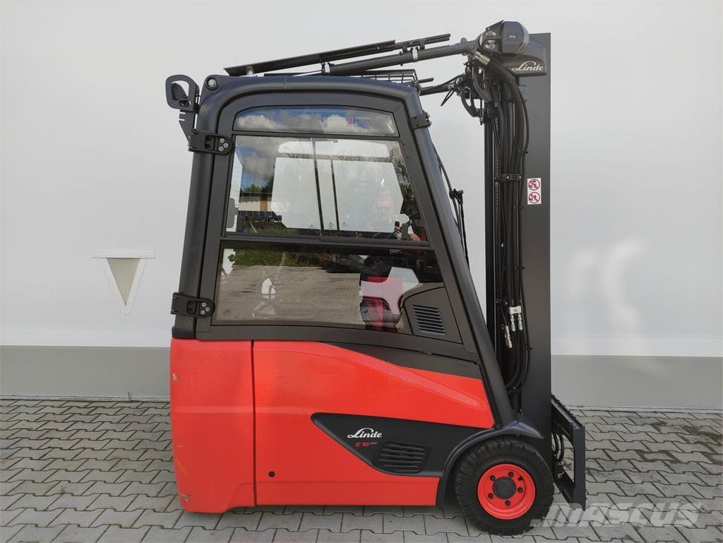 Linde E16H-02-386-EVO Електрически вилични кари-повдигачи