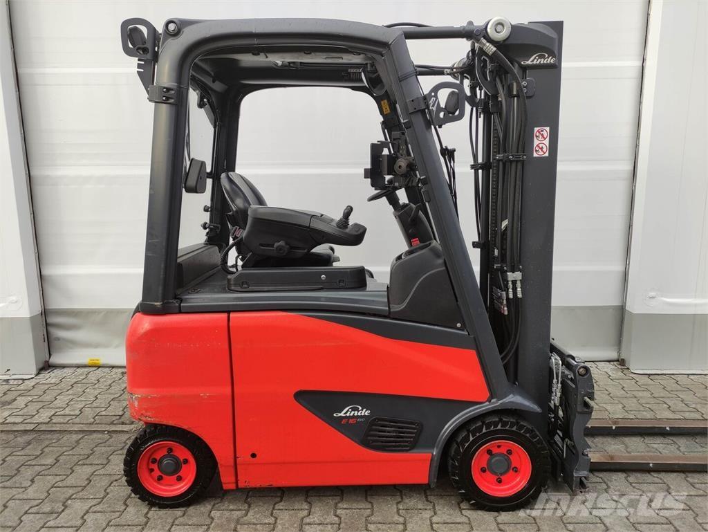 Linde E16PH-02-386 Електрически вилични кари-повдигачи