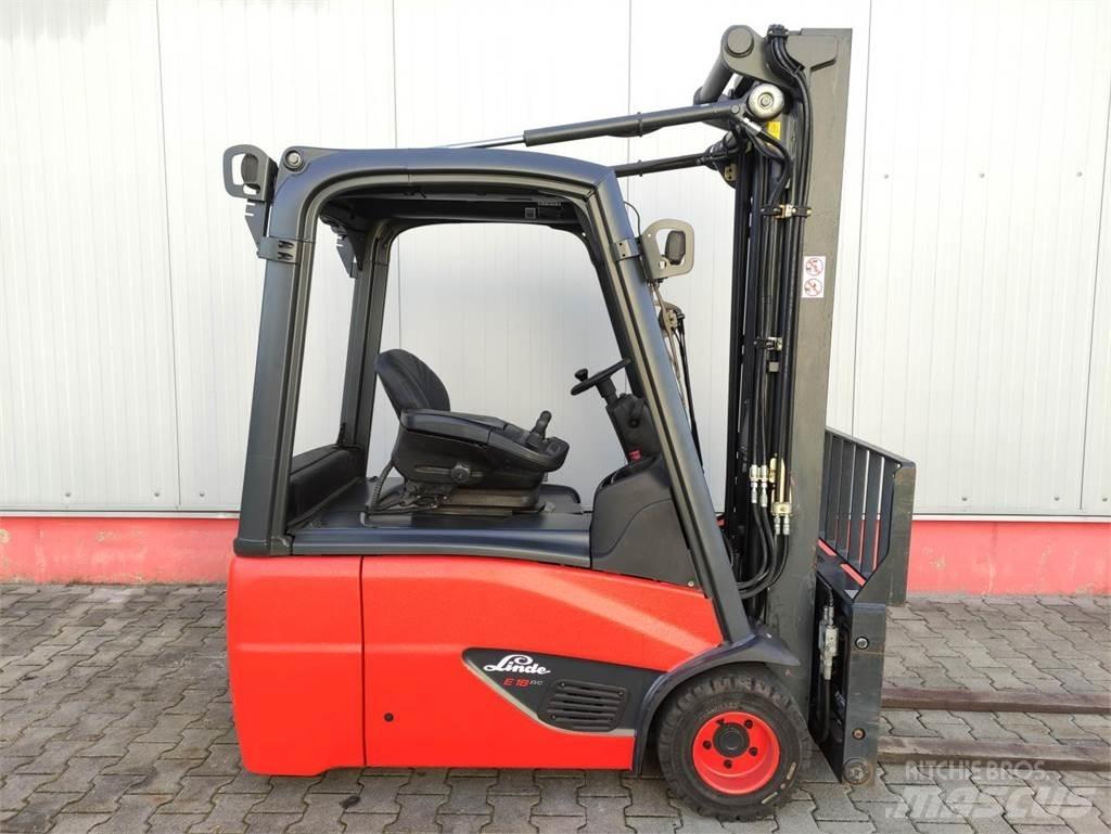 Linde E18-02-386 (LACK NEU) Електрически вилични кари-повдигачи