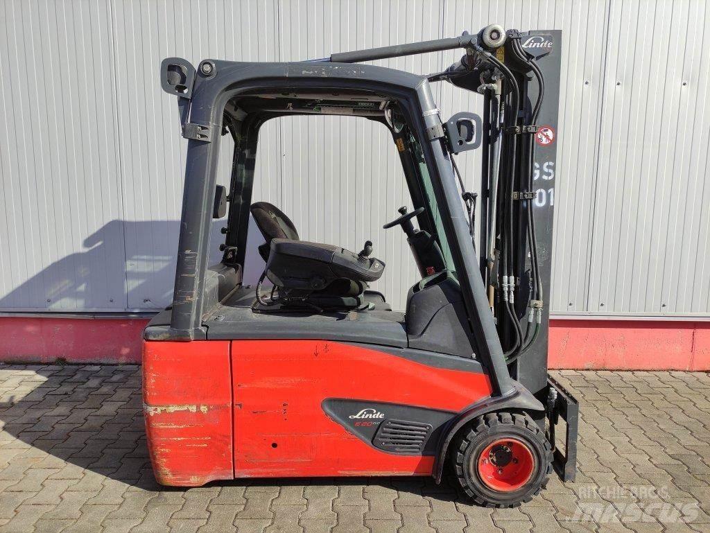 Linde E20L-02-386 Електрически вилични кари-повдигачи