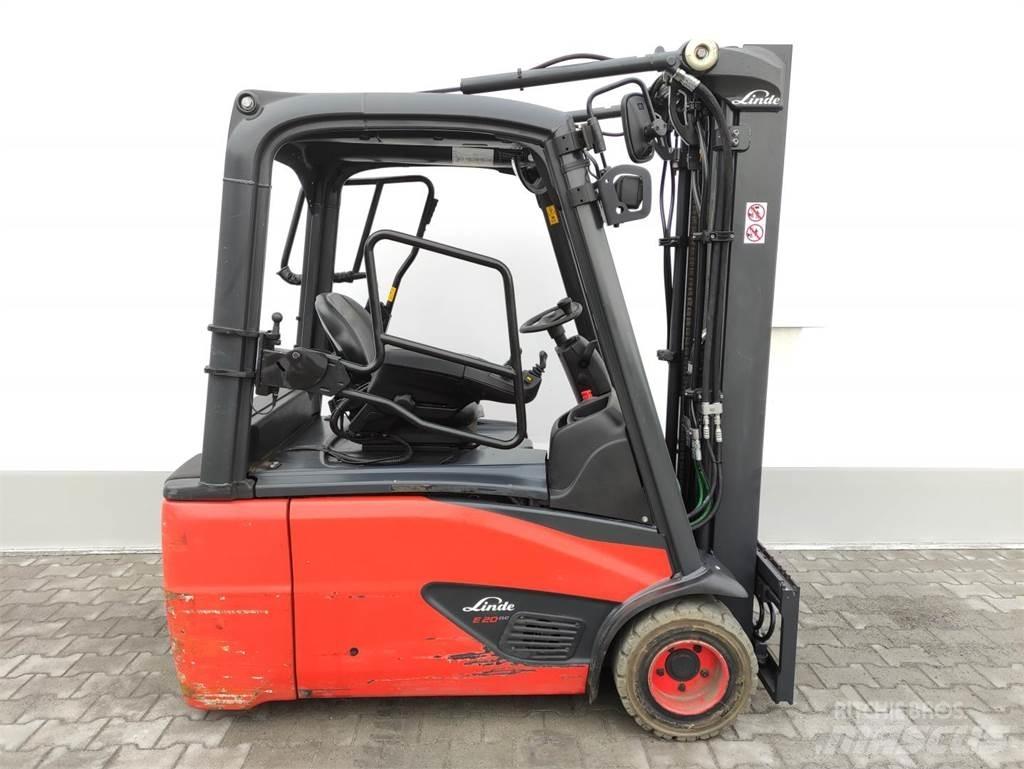 Linde E20L-02-386-EVO Електрически вилични кари-повдигачи
