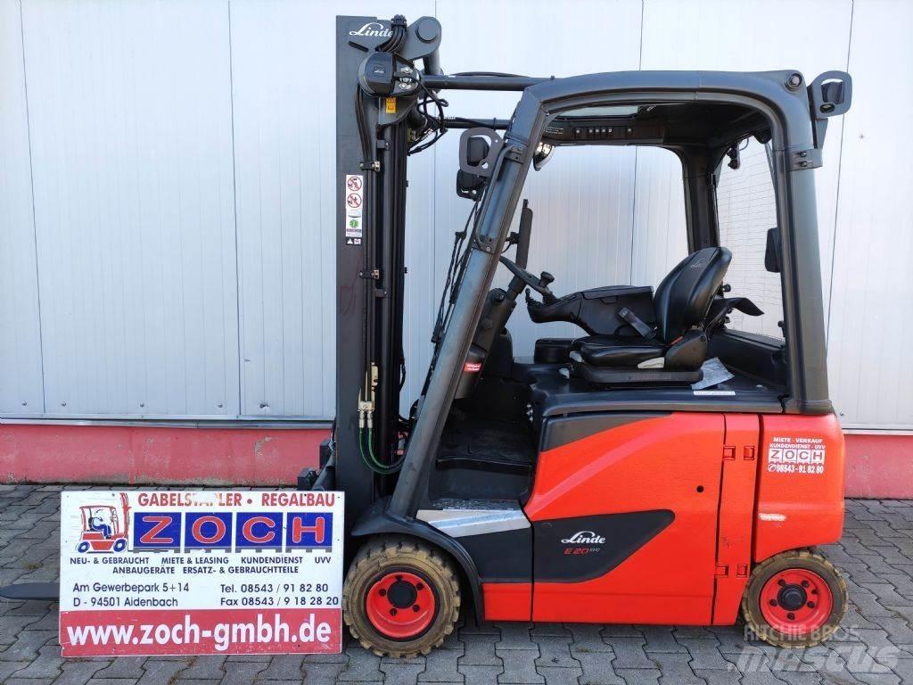 Linde E20P-02-386 EVO Електрически вилични кари-повдигачи