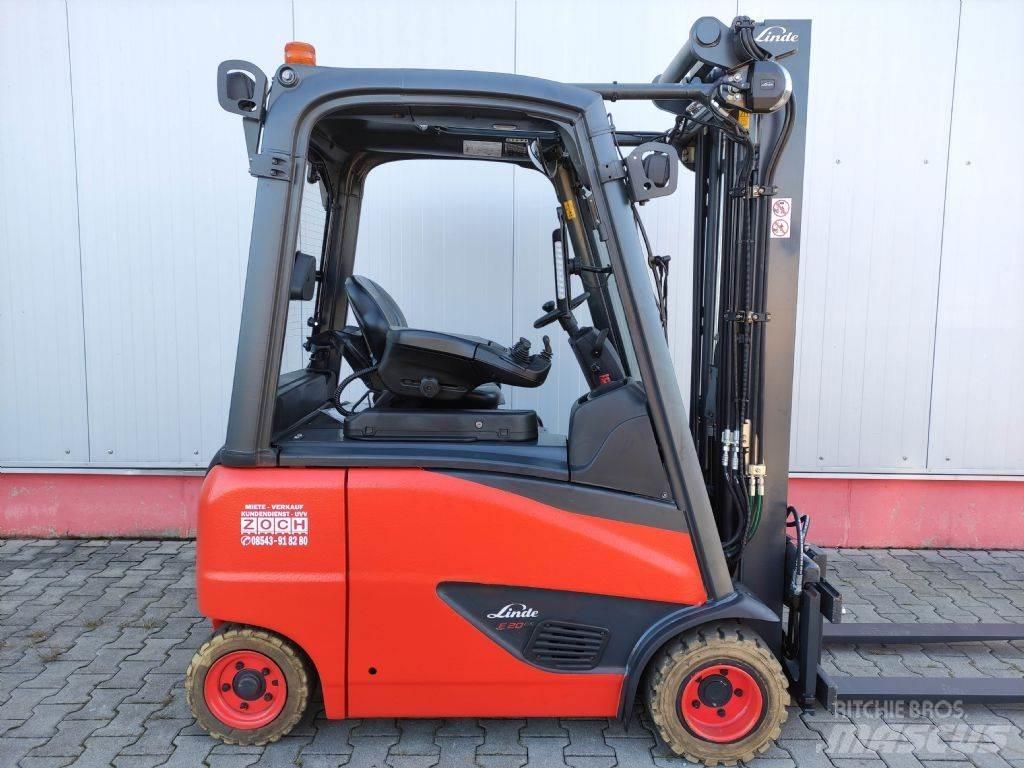 Linde E20P-02-386 EVO Електрически вилични кари-повдигачи