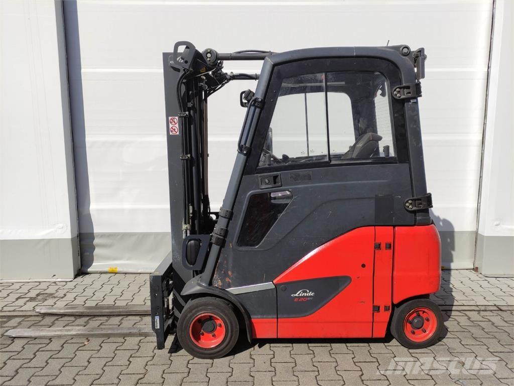 Linde E20PH-02-386 Електрически вилични кари-повдигачи