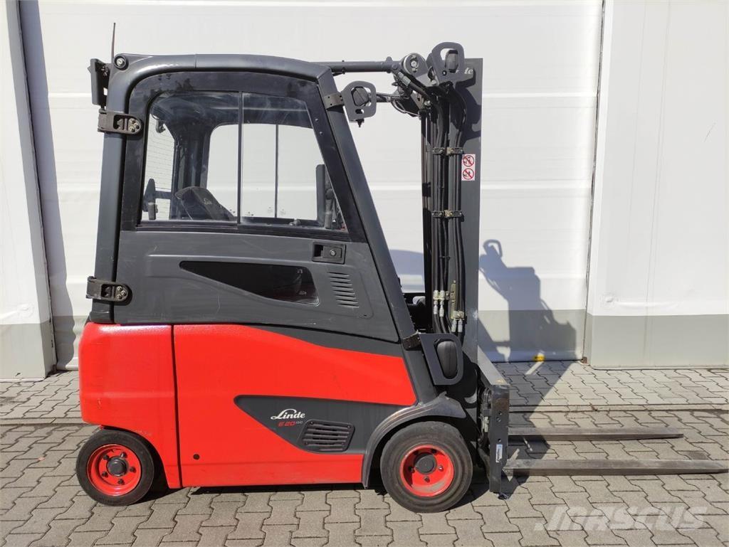 Linde E20PH-02-386 Електрически вилични кари-повдигачи