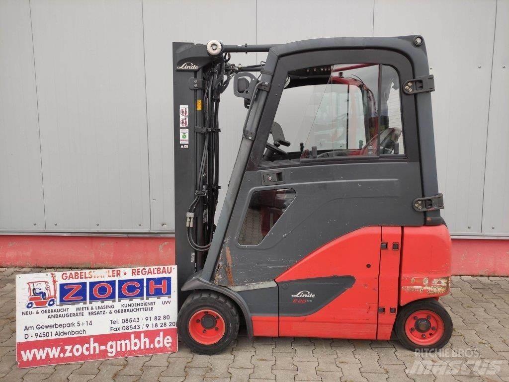 Linde E20PH-02-386 EVO Електрически вилични кари-повдигачи