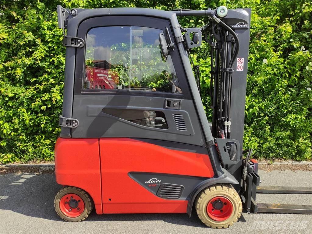 Linde E20PH-02-386-EVO Електрически вилични кари-повдигачи