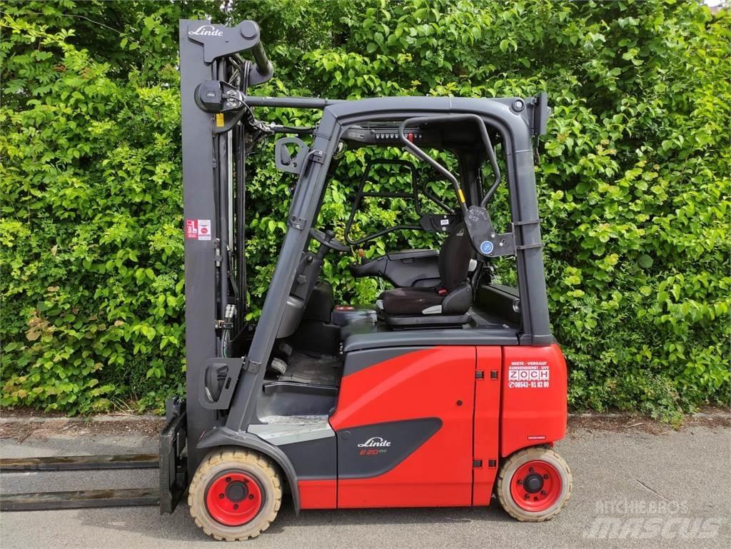 Linde E20PH-02-386-EVO Електрически вилични кари-повдигачи