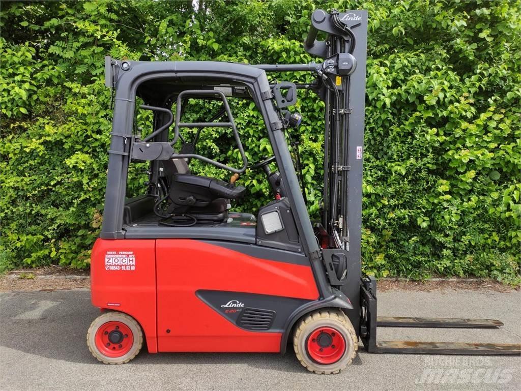 Linde E20PH-02-386-EVO Електрически вилични кари-повдигачи