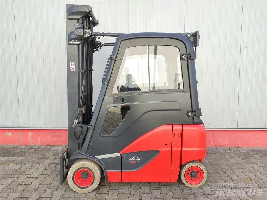 Linde E20PH-02-386-EVO Електрически вилични кари-повдигачи