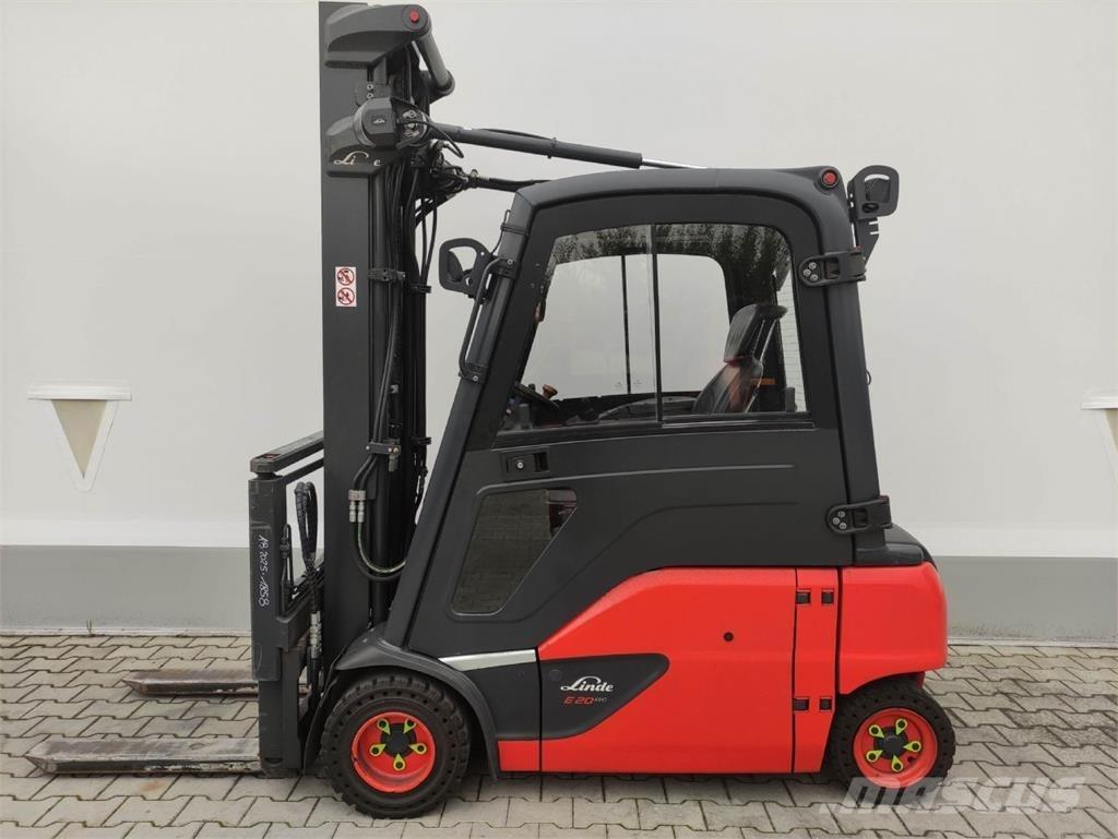 Linde E20PL-02-386 Електрически вилични кари-повдигачи
