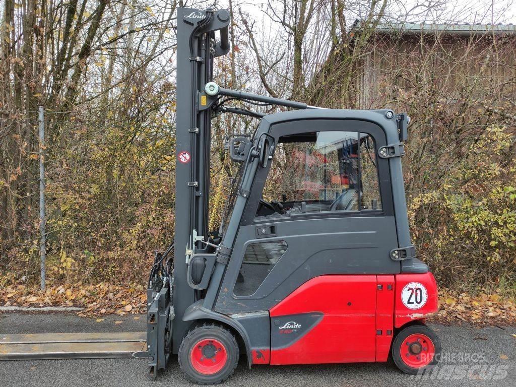 Linde E20PL-02-386 EVO Електрически вилични кари-повдигачи