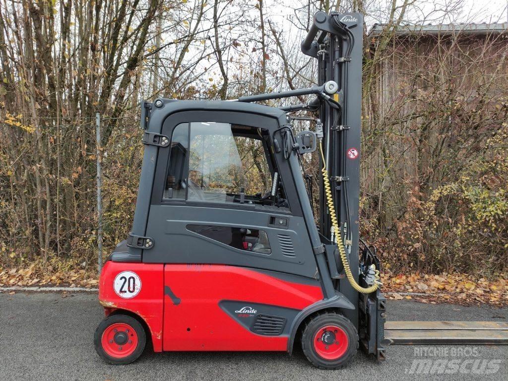 Linde E20PL-02-386 EVO Електрически вилични кари-повдигачи