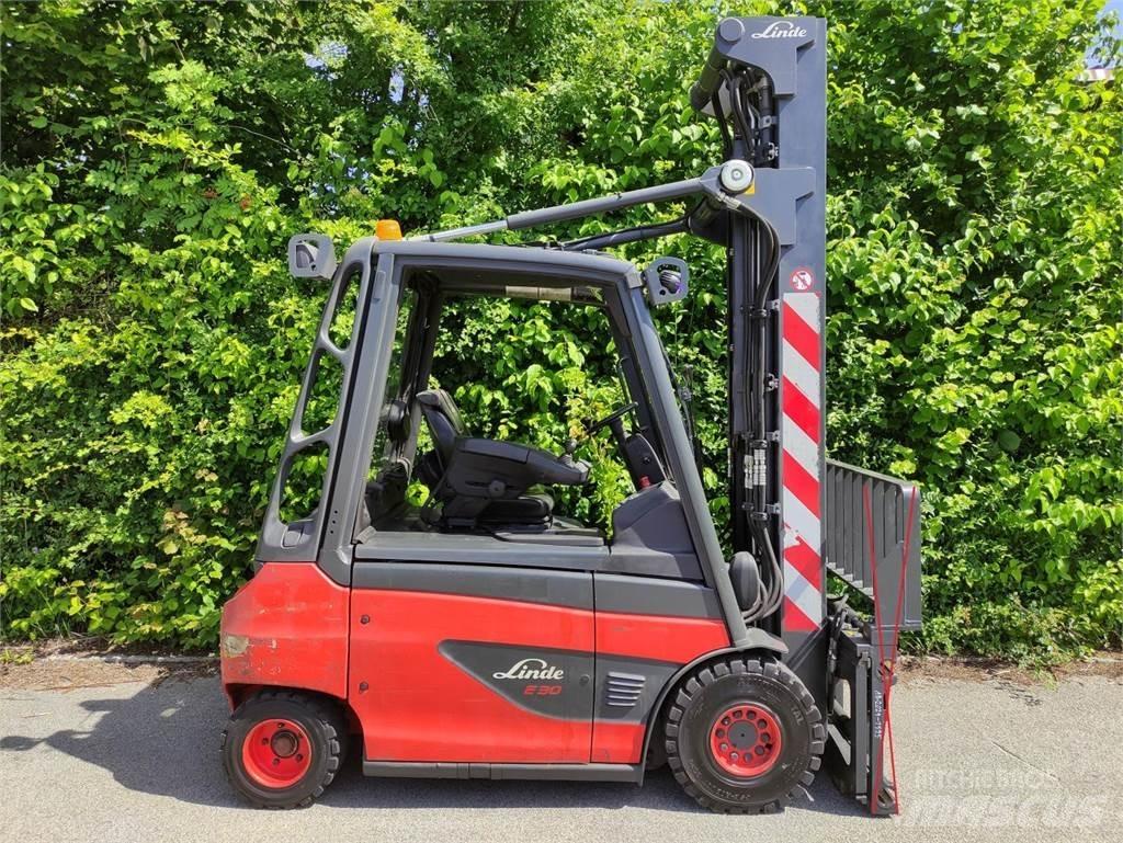 Linde E30-01-387 Електрически вилични кари-повдигачи