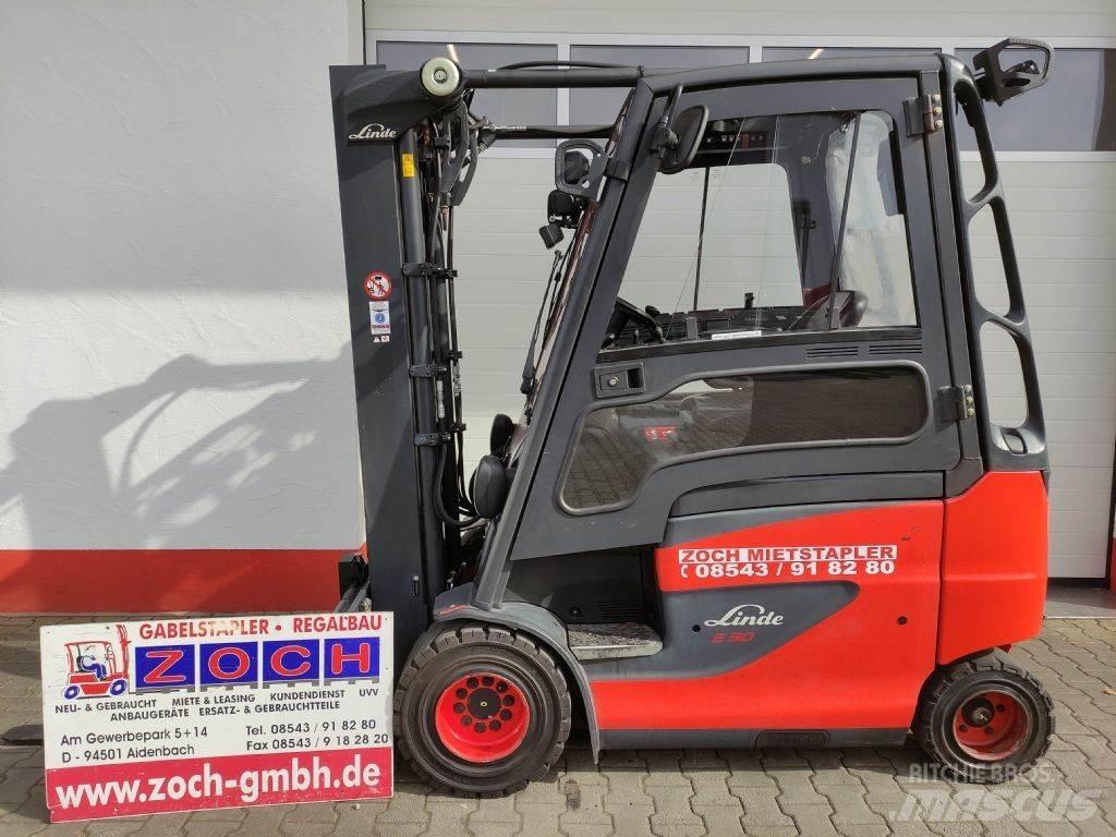 Linde E30H-01-600-387 Електрически вилични кари-повдигачи