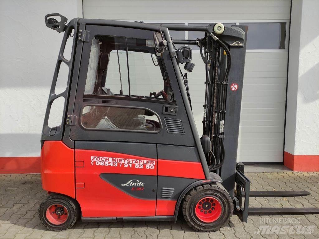 Linde E30H-01-600-387 Електрически вилични кари-повдигачи