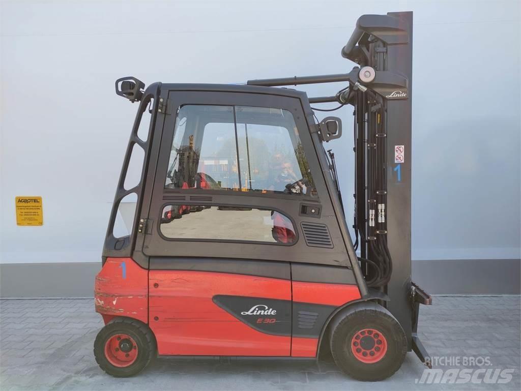 Linde E30L-01-387 Електрически вилични кари-повдигачи